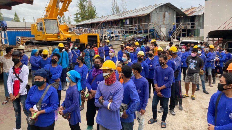 Large worker camps in Thalang targetted in COVID crackdown